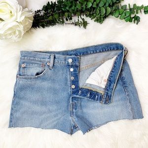 Levi’s Cutoff Denim Jean Shorts